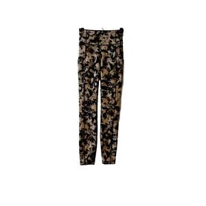 Lululemon Invigorate Black Tan Tie Dye High-Rise Leggings Size Women's 2